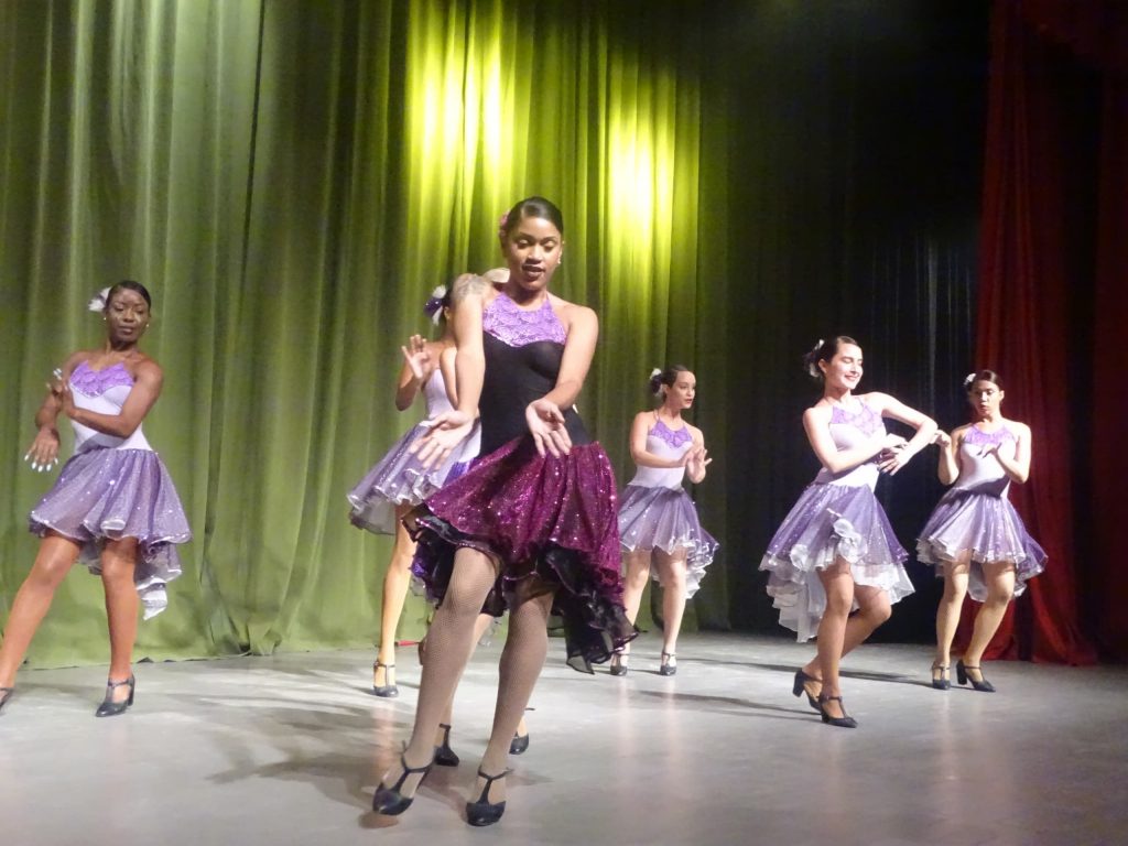 El Ballet de la televisión cubana fue el responsable de la danza.
