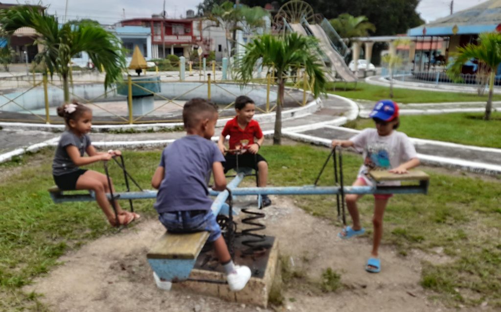 El parque de diversiones de Cabaiguán resultó epicentro de las actividades.