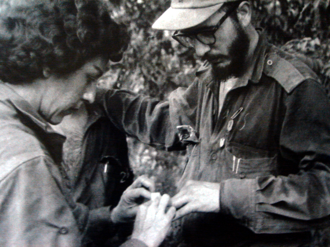 Celia estuvo cerca de Fidel mucho tiempo.